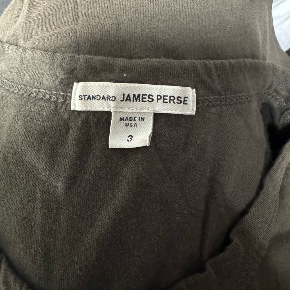 James Perse Olive Shirt